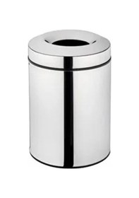 Resim VitrA Base 200 A44151 Çöp Kovası, 5 Litre, Krom Krom 