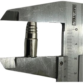 Resim Vidalı Raf Pimi 8×21 mm Nikel Kaplama Metal Raf Taşıyıcı (250 Adet 1 Paket) 