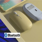 Resim Jingyi Kablosuz Bluetooth Fare iPad Samsung Huawei Lenovo Mipad Android Windows Tablet Pil Dizüstü Dizüstü Bilgisayar Için Fare (Yurt Dışından) 