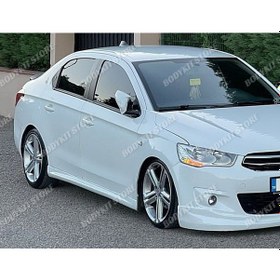 Resim Citroen C-elysee Yan Marşpiyel Seti Sağ-sol - R Modeli Makyajlı/makyajsız Uyumlu 