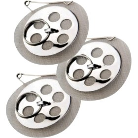 Resim Delixa 3 Adet Demlik Içi Sök-Tak Çay Süzgeci Çaydanlık Süzgeci Her Modele Uyumlu Fonksiyonel Süzgeç 