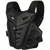 Resim Dashanshop Siyah Ce Sertifikalı Motosiklet Göğüs Koruyucu Yelek Esnek Ve Nefes Alabilir 