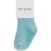 Resim Petit Boom Bebek/çocuk Fitilli Çorap Mint 