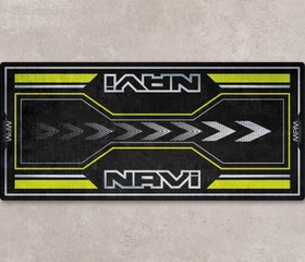 Resim NAVİ İçin Tasarlanmış Motosiklet Matı - MM7459 - Grasshopper Green / Standart / 220cm x 100cm 
