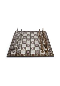 Resim 5 No. Pegasus Parlak Satranç Taşları Ve Katlanır Sedef Desenli Md 