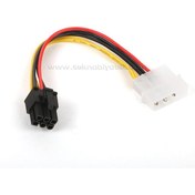 Resim Dark 4 Pin Molex - 6 Pin Pci-E Dönüştürücü Kablo Dk-Cb-P103 