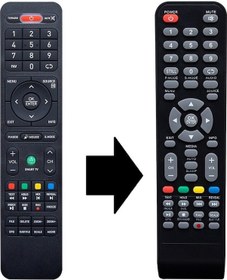 Resim Nordmende Android Smart Led Tv Kumandası - Eşdeğer 