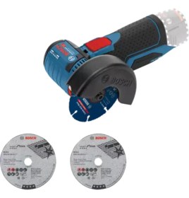 Resim Bosch Gws 12V-76 Profesyonel Akülü Taşlama Makinası 
