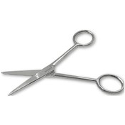 Resim Borox Paslanmaz Çelik Diseksiyon Makası - Düz Sivri Uçlu Makas 