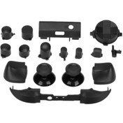 Resim Xindoker Xbox Series X/s Kumanda Tuş Tamiri Seti - Siyah Abs Malzeme, Uyumlu, Komforlu Kullanım, Tamamen Parçaları 