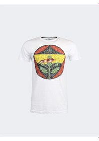 Resim Fenerbahçe Vakti Fener Fenerbahçe Logo Tshirt Ço Beyaz 