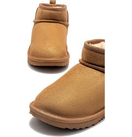 Resim Bot Kız Çocuk 1171291k Ugg Kids Classıc Ultra Mını Dazzle Chestnut Taba 31-35 Taba 