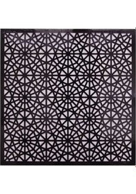 Resim Orient Dekoratif Tavan Paneli Siyah - 60X60Cm 