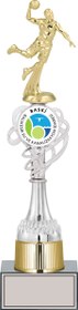 Resim Odak Kupa - Figürlü Kupalar - Hentbol Figürlü Kupalar FG-036 B - 41 cm 