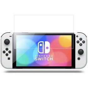 Resim Cafele Seri-3 Temperli Nintendo Switch Oled Cam Ekran Koruyucu 