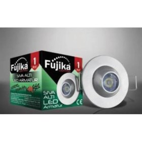 Resim Fujika 1W LED Spot Armatür Yeşil 