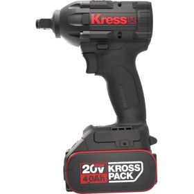 Resim Kress KUB30.2 20VOLT/4.0AH. Li-Ion Çift Akülü 300NM Kömürsüz Profesyonel Şarjlı Somun Sıkma 