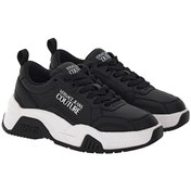 Resim Versace Jeans Couture Siyah Kadın Sneaker 74VA3SF4ZP210899 Versace Jeans Couture