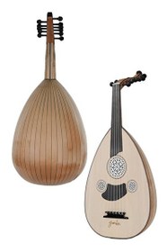 Resim Yonka UD-10K Kelebek Ağacı Ud Abanoz Klavye El Yapımı Yüksek Kaliteli Ud 