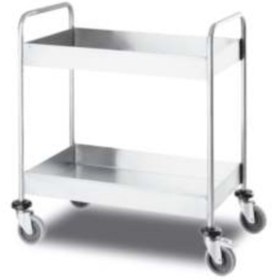 Resim Pimak Servis ve Taşıma Arabası Bulaşık Toplama / Havuzlu 85 x 55 x 90 (cm) 