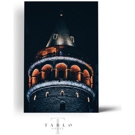 Resim Galatanın Işıkları Ahşap Tablo 8mm 