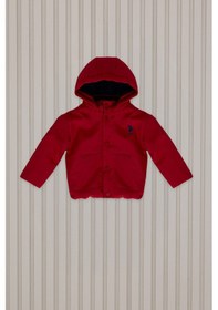 Resim U.s. Polo Assn Erkek Bebek Kırmızı Mont Usb2193-c-v2 Kırmızı 