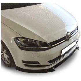 Resim Volkswagen Golf 7 2012-2016 Yeni Model Ön Tampon Altı Lip Plas 