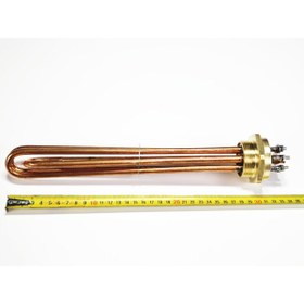 Resim Sern Bakır 1 1/2'' 1,5 İnç Trifaze Kafa Isıtıcı Rezistans 30cm 7,5kw 380v 