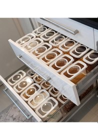 Resim Moonstar 12 Li Süper Set Saklama Kabı Erzak Kabı Seti 1650 Ml-Max Çok Renkli 