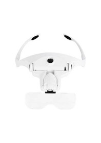 Resim Ulzyvf Şeker Nakış Led Lamba Kafa Işık İle Göz Elmas Büyüteç Büyüteç Boyama Bandı 3.5x 2.5x 2.0x 1.5x 1.0x On 