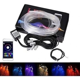 Resim CetKing Içi Atmosfer Ambiyans LED Neon Rgb Ip Neon App Kontrollü 5 Parça 