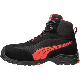 Resim Puma Safety Madrid Mıd Alüminyum Burunlu Kaydırmaz Tabanlı İş S1 PL FO SR İş Ayakkabısı NO:43 