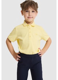 Resim U.s. Polo Assn. Kız Çocuk Açık Sarı Tişört Basic 50328218-vr004 Acık Sarı 