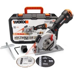 Resim Worx WX437 800 Watt 120 MM Profesyonel Çok Amaçlı Lazerli Daire Testere 