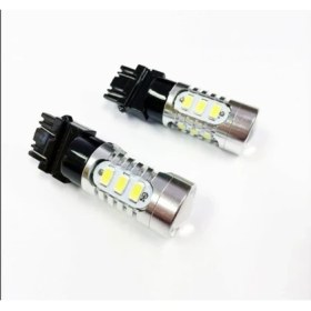 Resim Tsc Wy21W W21 / 5W 7443 T20 Canbus Led Lamba Ampül 