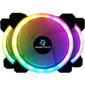 Resim Gameforce Dualrıng 3X120MM A-Rgb Kasa Fanı 