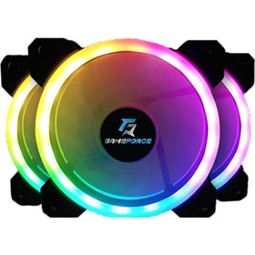 Resim Gameforce Dualrıng 3X120MM A-Rgb Kasa Fanı 