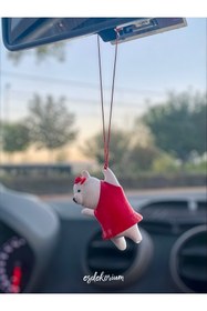 Resim esdekorium Sevimli Sallanan Ayıcık - Dikiz Aynası Aksesuar - Oto Aksesuar 