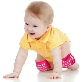 Resim Sevi Bebe Destekli Bebek Emekleme Dizliği Pembe - Yubi Oyuncak 