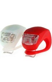 Resim ePhase 2'li LED Bisiklet Lambası Ön ve Arka Için Aydınlatma Seti 3 Modlu Çakarlı Işık 