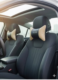 Resim One More Internatınal Araç Koltuk Yastığı 1-Krem 