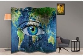 Resim Soyut Temalı Özel Tasarım Paravan Room Divider PRV1126, 180 x 180 
