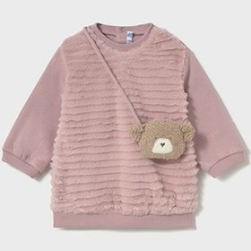 Resim Mayoral Pembe Çantalı Bebek Elbise 2919 Pembe 