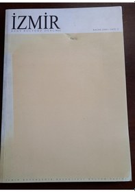 Resim İzmir Kent Kültürü Dergisi Kasım 2000 / Sayı: 2 