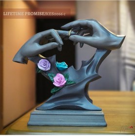 Resim Sevgili Sevdiğine Takar Dekoratif Obje Ve Biblo Masa Dekorasyon S 