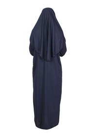 Resim Zehranaz Namaz Elbisesi Lacivert Fermuarlı Namaz Elbisesi Lacivert 