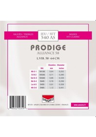 Resim Savarez 540AS Prodige Alliance Set Klasik Gitar Teli 