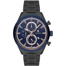 Resim Wainer Swiss Made Wa.19388-f 46 Mm Çelik Erkek Kol Saati 