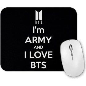 Resim Baskı Dükkanı Love Bts Mouse Pad 