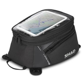 Resim SHAD SL20 Motosiklet Depo Üstü Çanta Mıknatıslı Bağlantı 12-15 Litre X0SL201F 